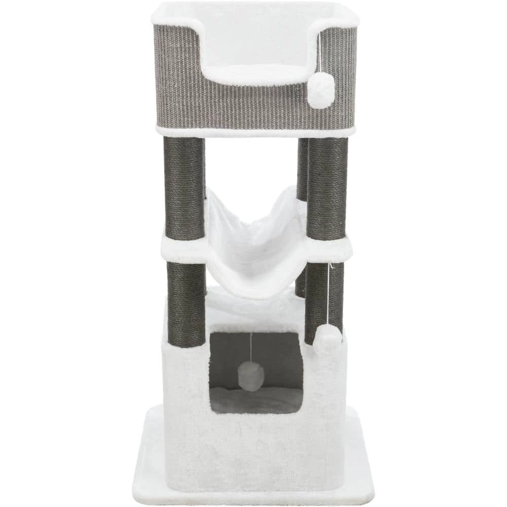 Cream/Gray Lucano Scratching Post Cat Tower by TRIXIE 1 Cream/Gray Lucano Scratching Post Cat Tower by TRIXIE