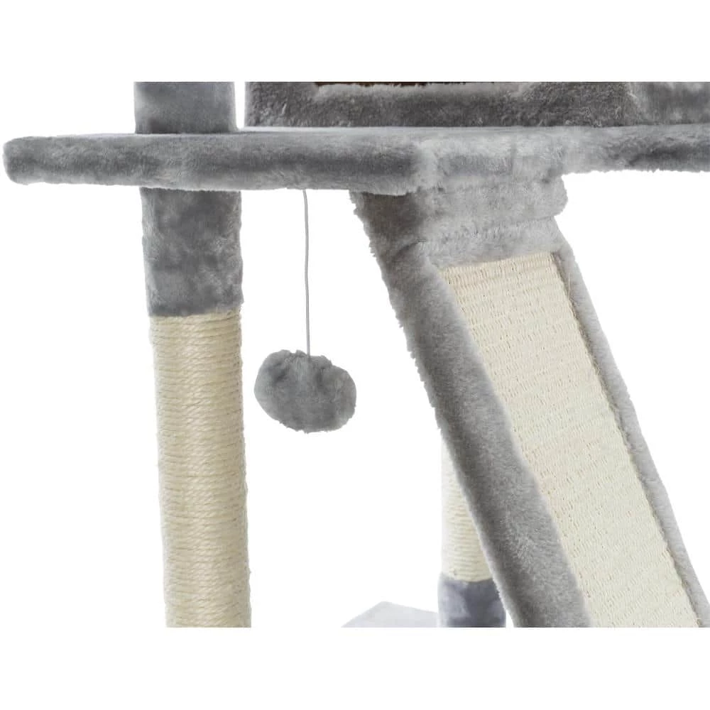 X-Large Gray Celeste Cat Tower by TRIXIE 4 X-Large Gray Celeste Cat Tower by TRIXIE - Image 4