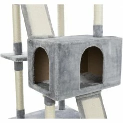 X-Large Gray Celeste Cat Tower by TRIXIE 8 X-Large Gray Celeste Cat Tower by TRIXIE -Cheap Bird & Wildlife Supplies Store trixie cat trees scratch posts 44731 4f 1000