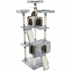 X-Large Gray Celeste Cat Tower by TRIXIE 11 X-Large Gray Celeste Cat Tower by TRIXIE -Cheap Bird & Wildlife Supplies Store trixie cat trees scratch posts 44731 fa 1000