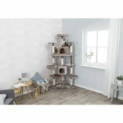 Roma Cat Tower XL, Gray by TRIXIE -Cheap Bird & Wildlife Supplies Store trixie cat trees scratch posts 44734 31 1000