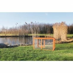 Outdoor Run with Mesh Cover by TRIXIE -Cheap Bird & Wildlife Supplies Store trixie chicken coops 55965 4f 1000
