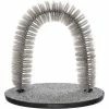 Cat Massager and Self Grooming Arch, Bristle Ring Brush, Carpet Base Scratcher, Cat Self Groomer by TRIXIE