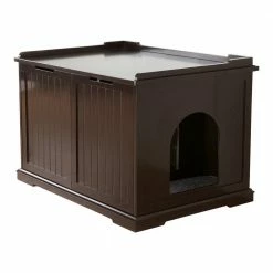 Wooden Pet House XL and Litter Box by TRIXIE