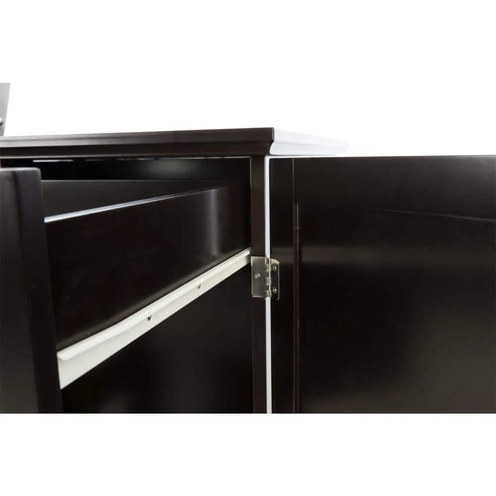 XL Wooden Litter Box Enclosure with Drawer, Brown by TRIXIE 4 XL Wooden Litter Box Enclosure with Drawer, Brown by TRIXIE - Image 4