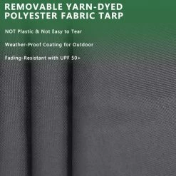 4.5 ft. x 4.5 ft. Outdoor Dog Kennel Fence with Rotating Feeding Door and Cover, Coverage Area 0.0005-Acre by VEIKOUS -Cheap Bird & Wildlife Supplies Store veikous dog kennels ps0101 01 76 1000