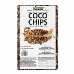 1.75 cu. ft. Coco Coir Chips, Premium Reptile Substrate Bedding 52 qt. / 50 L / 13 Gal. by Viagrow -Cheap Bird & Wildlife Supplies Store viagrow reptile supplies vrcc50 66 1000