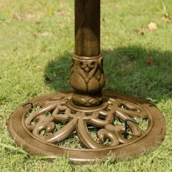 Antique Polyresin Copper Garden BirdBath with Solar Powered Pond Fountain by VIVOHOME -Cheap Bird & Wildlife Supplies Store vivohome bird bath fountains x00226kybb 76 1000