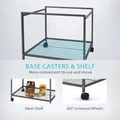 54 Inch Wrought Iron Large Bird Flight Cage with Rolling Stand by VIVOHOME 10 54 Inch Wrought Iron Large Bird Flight Cage with Rolling Stand by VIVOHOME -Cheap Bird & Wildlife Supplies Store vivohome bird cages carriers x002px1bxl 44 1000