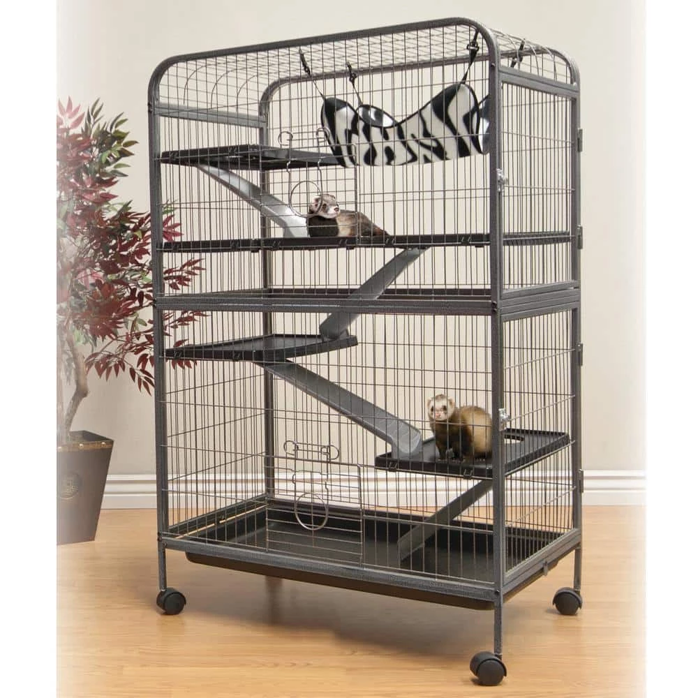 Living Room Series Ferret Cage with Hammock - 32 in. x 20.75 in. x 50 in. by Ware 3 Living Room Series Ferret Cage with Hammock - 32 in. x 20.75 in. x 50 in. by Ware - Image 3