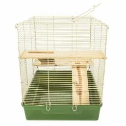 Natural's Rat Cage with Wooden Shelves and Ramps - 20.5 in. x 16.5 in. x 15.5 in. by Ware -Cheap Bird & Wildlife Supplies Store ware beds cages 16063 4f 1000
