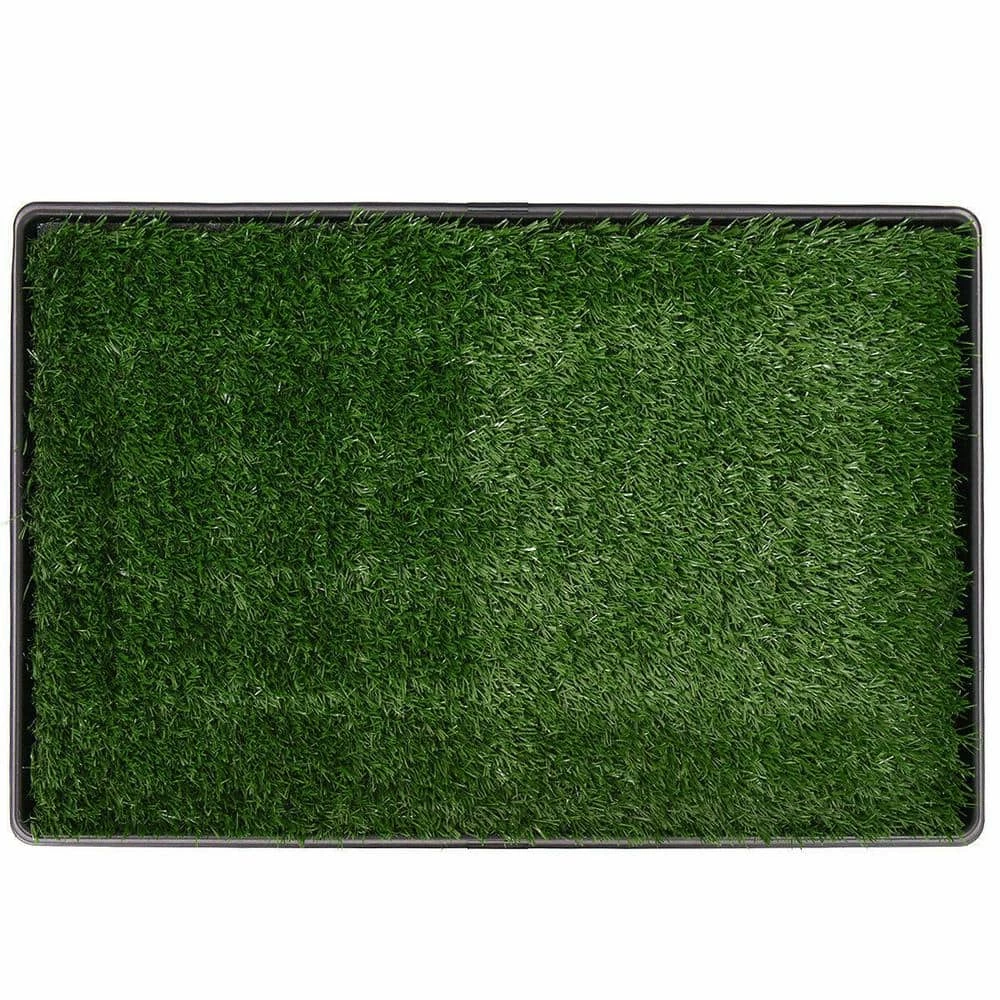 20 in. x 30 in. Puppy Potty Training Artificial Grass Mat by ANGELES HOME 1 20 in. x 30 in. Puppy Potty Training Artificial Grass Mat by ANGELES HOME