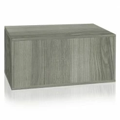 Eco zBoard Grey Modern Cat Litter Box Enclosure Furniture by Way Basics 12 Eco zBoard Grey Modern Cat Litter Box Enclosure Furniture by Way Basics -Cheap Bird & Wildlife Supplies Store way basics litter boxes houses pet litter gy fa 1000