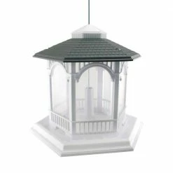 Wild Bird 10 lbs. Plastic Deluxe Gazebo Bird Feeder 6-Ports by AUDOBON