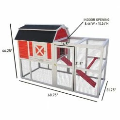 Big Farm Chicken Coop by zoovilla -Cheap Bird & Wildlife Supplies Store zoovilla accessories pth1220020612 fa 1000