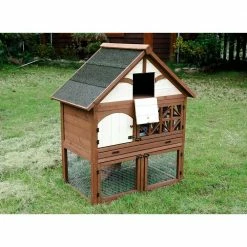Tudor Style Rabbit Hutch by zoovilla -Cheap Bird & Wildlife Supplies Store zoovilla beds cages ph0010010800 fa 1000