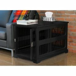 Dog Crate in Black with Slide Aside Door - Medium by zoovilla -Cheap Bird & Wildlife Supplies Store zoovilla dog crates crate pads pth0651721710 1f 1000