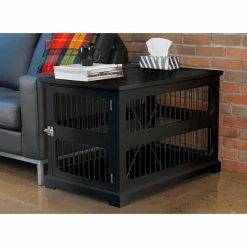 Dog Crate in Black with Slide Aside Door - Medium by zoovilla -Cheap Bird & Wildlife Supplies Store zoovilla dog crates crate pads pth0651721710 4f 1000