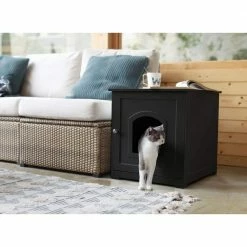 Black Kitty Loo Litter Box Cover by zoovilla 14 Black Kitty Loo Litter Box Cover by zoovilla -Cheap Bird & Wildlife Supplies Store zoovilla litter boxes houses pth0901721710 76 1000